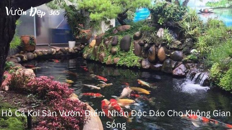 Hồ Cá Koi Sân Vườn: Điểm Nhấn Độc Đáo Cho Không Gian Sống